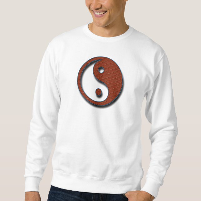 Moletom Yin Yang por Shirley Taylor (Frente)