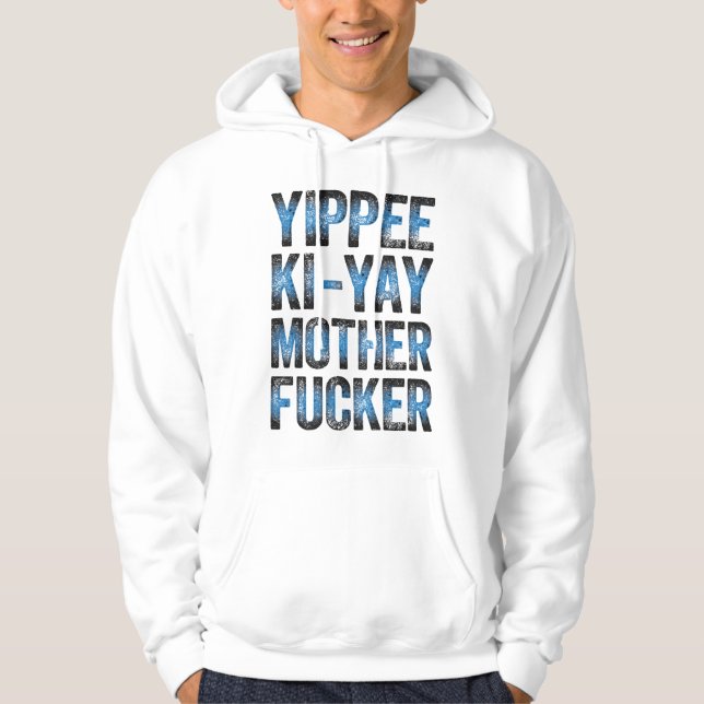 Moletom yippee ki yay (Frente)