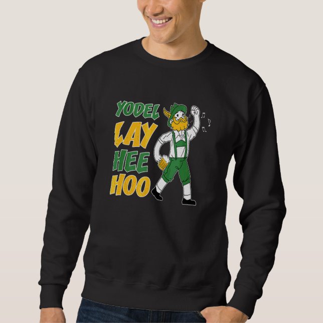 Moletom Yodel Lay Hee Hoo Para Um Yodeler 1 (Frente)