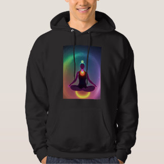 Moletom Yoga Girl Female Sun Salutation Meditation Chakra 