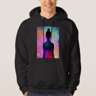 Moletom Yoga Girl Female Sun Salutation Meditation Chakra 