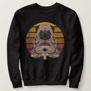 Moletom Yoga Pug