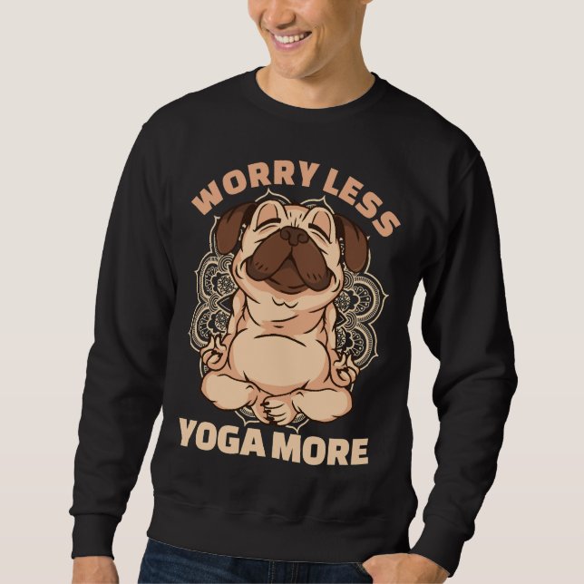 Moletom Yoga Pug Gift (Frente)