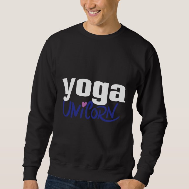 Moletom Yoga Unicorn (Frente)