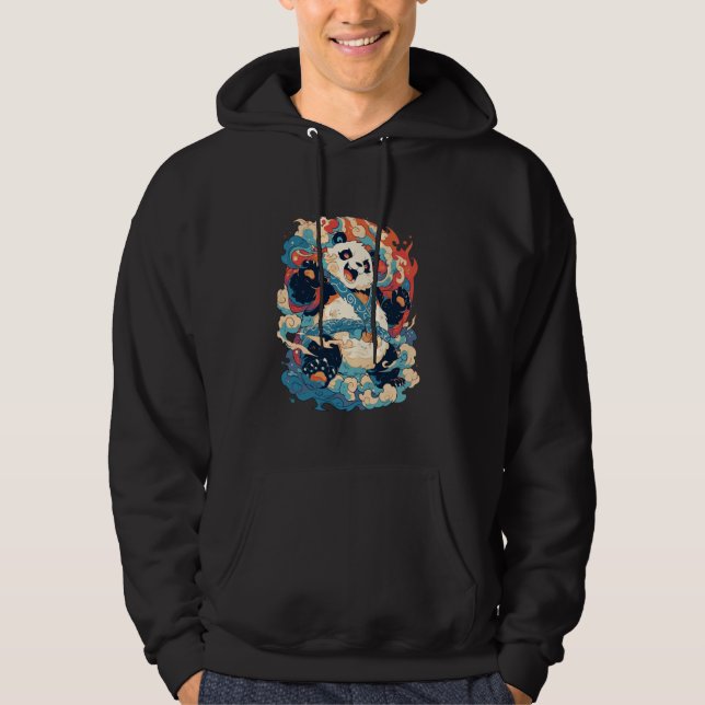 Moletom Yokai Panda Panda Bear Japonês (Frente)
