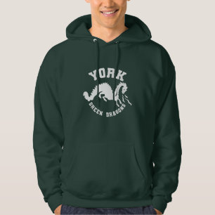 Moletom Yoryen Green Dragon Hooded Sweatshirt - Green