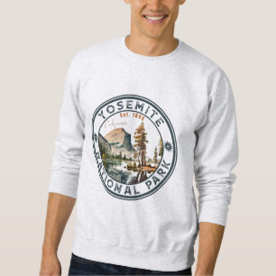 Moletom Yosemite National Park Vintage Mountain Souvenirs