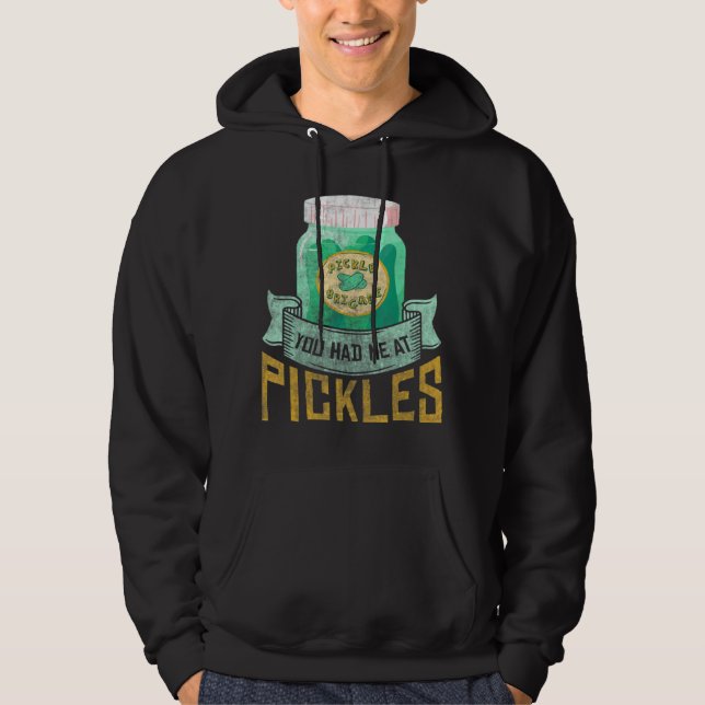Moletom You had me a pickles  Pickle  Cornichons (Frente)