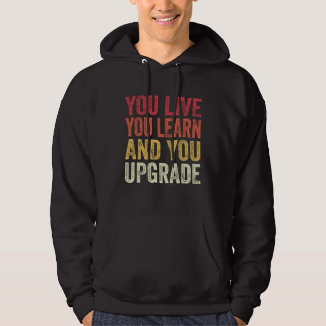 Moletom You Live You Learn You Upgrade Divorce Breakup Par (Frente)