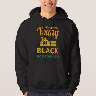 Moletom Young Black Homeowner African American Black Histo