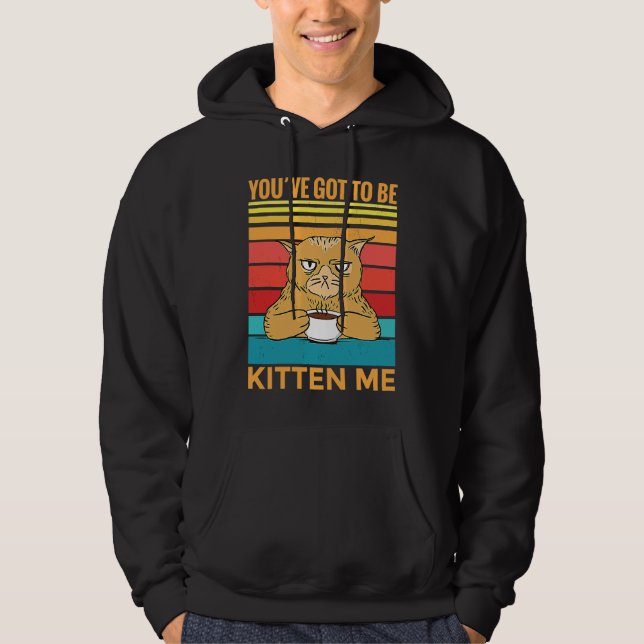 Moletom Youve Got To Be Kitten Me  I  Cat (Frente)