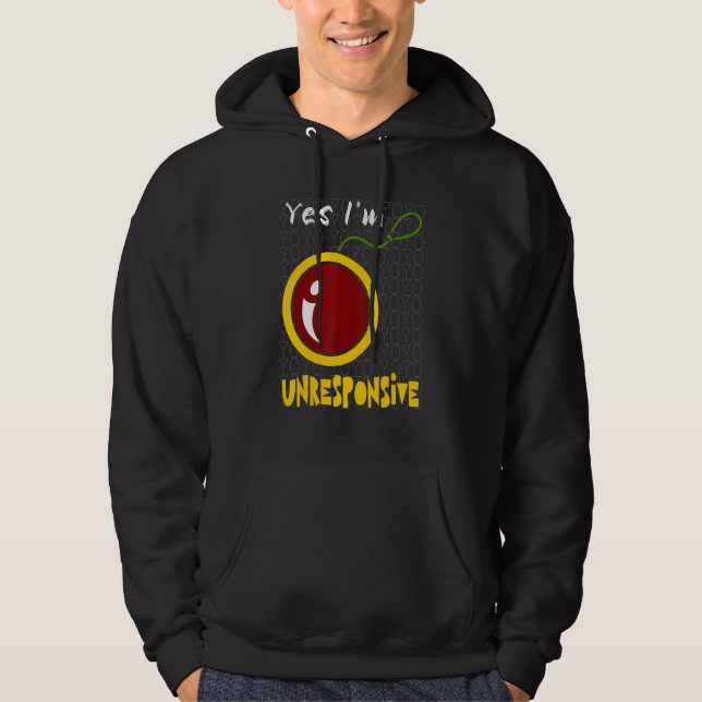 Moletom Yoyo Sim Estou Irresponsivo Para Yoyo (Frente)