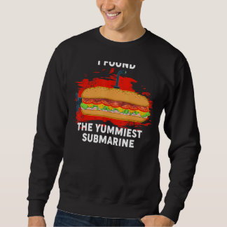 Moletom Yummiest Submarino Hoagie Sub Sandwich Comida Pun