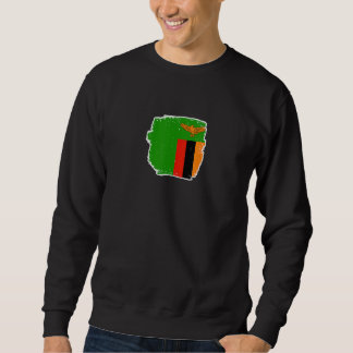 Moletom Zâmbia Orgulhosa Bandeira Zambiana 2