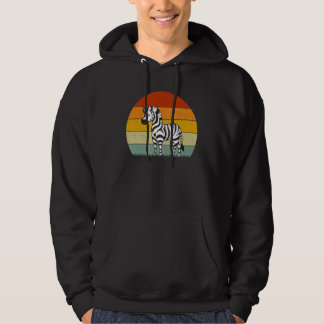 Moletom Zebra Estilo Retro Vintage