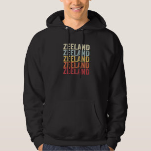 Moletom Zeeland Michigan Zeeland MI Retro Vintage Texto