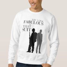 Zelensky Hoodie "Você parece fabuloso naquele tern