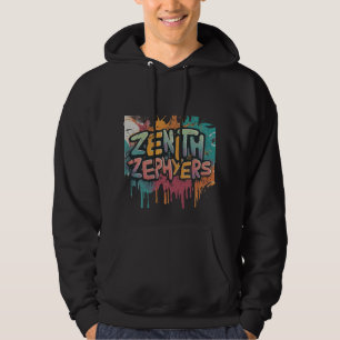 Moletom Zenith Zephyrs Camisola-brava básica com capuz mas