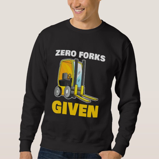 Moletom Zero Garfos Dados para todos os Trabalhadores da C (Frente)