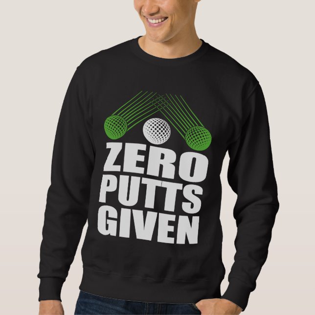 Moletom Zero Tacos Dados Golfe Golfe Piadas Golfe (Frente)