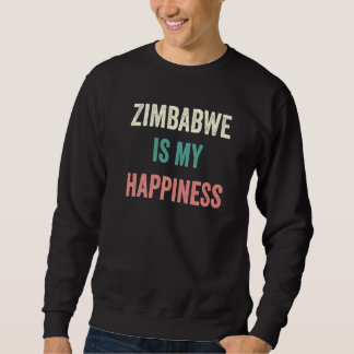 Moletom Zimbabwe É Minha Felicidade