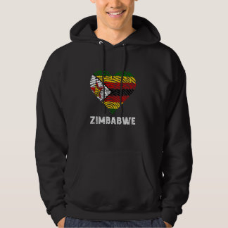 Moletom Zimbabwe Heart Vintage Roots Zimbábue