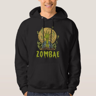 Moletom Zombae Zombie Halloween Boyfriend Girlfriend Coupl