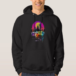 Moletom Zombie Specter Skull Scary Cemetery Goth Color Spl