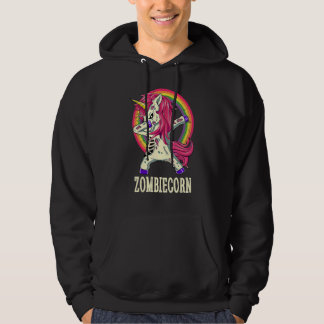 Moletom Zombiecorn Unicórnio Zumbi Dança Dabbing de Hallow