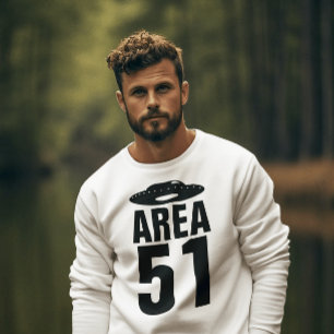 Moletom ZONA 51, T-Shirts OVNI