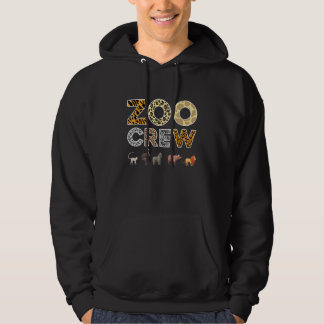 Moletom Zoo Keeper Crew Animal Print for Kids or Adults Zo