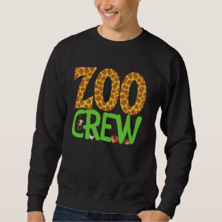 Moletom Zoo Safari Crew Zoo Campo de Trip Wild Squad Corre