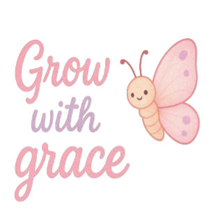 Moletons de Borboleta Grow With Grace para Meninas