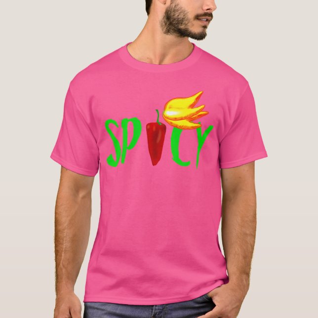 Molho Aloja Presente Camiseta engraçada de Pimenta (Frente)