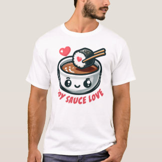 Molho de soja adora camiseta