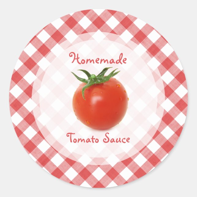 Molho de Tomate Preserva adesivos (Frente)