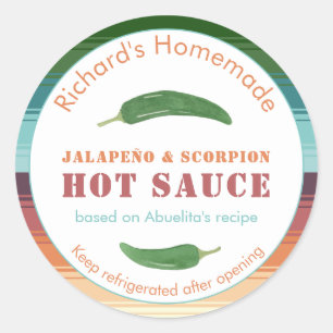 Molho Quente Mexicano Ou Etiquetas Spicy Salsa Jal