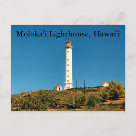 Moloka'i Lighthouse, cartão postal Hawai'i