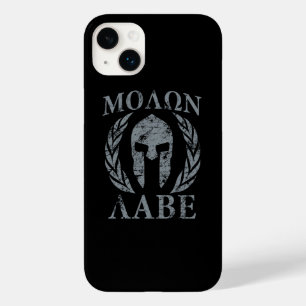 Molon Labe Spartan Helmet Laurels