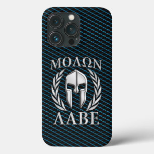 Molon Labe Spartan Helmet Laurels