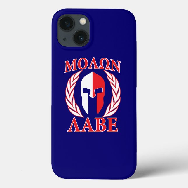 Molon Labe Spartan Mask Laurels Marinho Azul (Verso)
