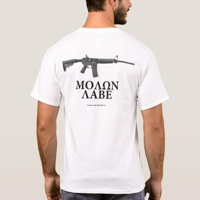 Molon Labe T-Shirt (Verso)