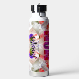 'Mom-Boss-Fire' – Diseño floral en cubos
