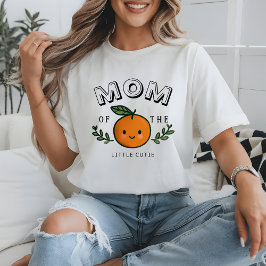 Mom Little Cutie T-Shirt 1st Birthday Party