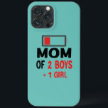 Mom Of 2 Boys 1Girl Son Mothers Day Birthday<br><div class="desc">Mom Of 2 Boys 1Girl Son Mothers Day Birthday Women Gift. Perfect gift for your dad,  mom,  papa,  men,  women,  friend and family members on Thanksgiving Day,  Christmas Day,  Mothers Day,  Fathers Day,  4th of July,  1776 Independent day,  Veterans Day,  Halloween Day,  Patrick's Day</div>