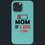 Mom Of 2 Boys 1Girl Son Mothers Day Birthday<br><div class="desc">Mom Of 2 Boys 1Girl Son Mothers Day Birthday Women Gift. Perfect gift for your dad,  mom,  papa,  men,  women,  friend and family members on Thanksgiving Day,  Christmas Day,  Mothers Day,  Fathers Day,  4th of July,  1776 Independent day,  Veterans Day,  Halloween Day,  Patrick's Day</div>