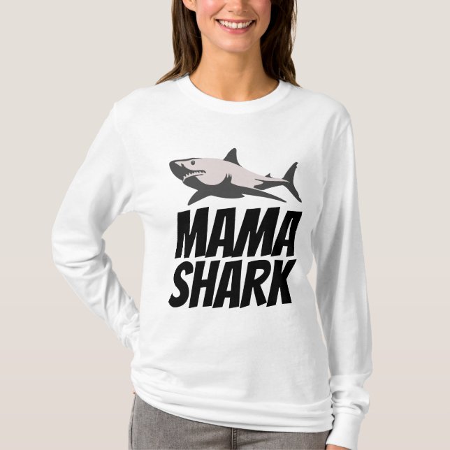MOM SHARK T-Shirts (Frente)