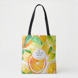 Mom You Make Life Brighter – Citrus Tote Bag