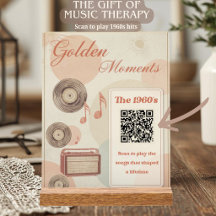 Momentos Dourados Música Terapia 60 QR Presente