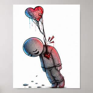 Momentos Tristes – Poster de Arte Emocional